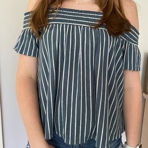 American Eagle Outfitters Off the Shoulder Top